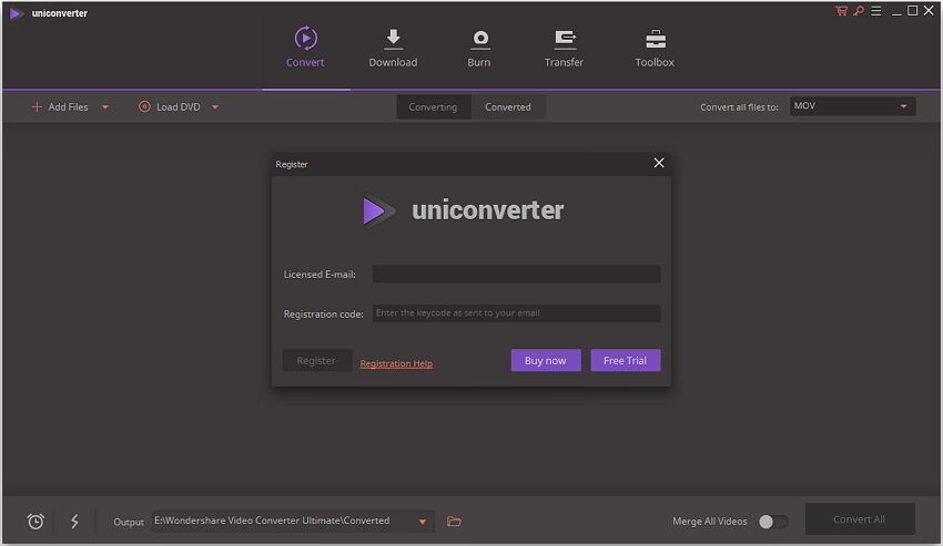 Wondershare UniConverter Crack Key For PC Free Download