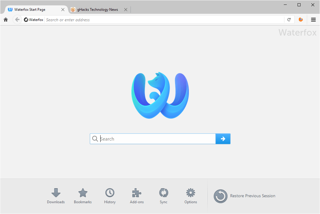 Waterfox Classic Latest Free Download